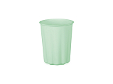 Plastic cups Frill, 220 ml, sage (1 pkt / 4 pc.)