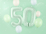 Foil Balloon Number ''5'', 72cm, green