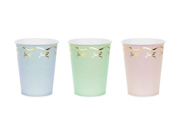 Unicorn Cups, mix, 220 ml (1 pkt / 6 pc.)