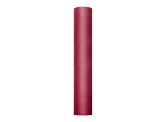 Tulle Plain, deep red, 0.3 x 9m