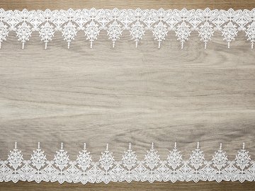 Lace, off-white, 0.45 x 9m (1 pc. / 9 lm)