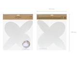 Cake box, white,  16,5x14x9,5cm (1 pkt / 10 pc.)