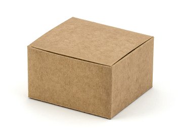 Boxes, kraft, 6x5.5x3.5cm (1 pkt / 10 pc.)