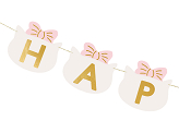 Banner Happy Birthday Cats, 2.8 m, mix