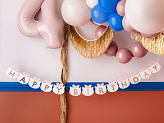 Banner Happy Birthday Cats, 2.8 m, mix