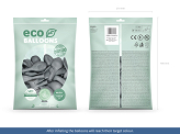 Eco Balloons 30cm pastel, grey (1 pkt / 100 pc.)