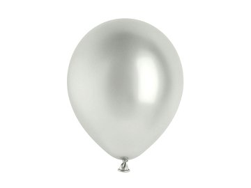 Glossy Balloons 30cm, silver (1 pkt / 10 pc.)
