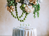 Strong Balloons 27 cm, Pastel Rosemary Green (1 pkt / 100 pc.)