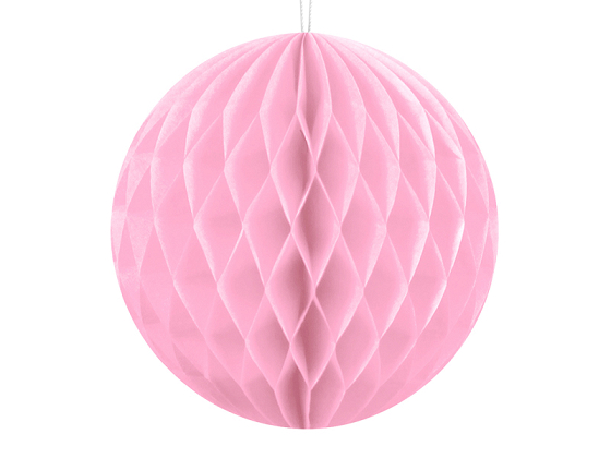 Honeycomb Ball, light pink, 10cm