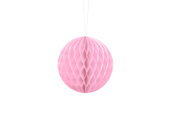 Honeycomb Ball, light pink, 10cm