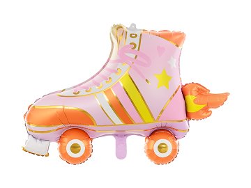 Foil balloon Roller Skate, 74x51cm, mix