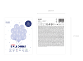 Strong Balloons 30cm, Pastel Light Lilac (1 pkt / 10 pc.)