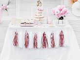 Tassel garland, white