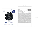 Strong Balloons 30cm, Pastel Black (1 pkt / 10 pc.)