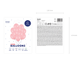 Strong Balloons 27cm, Pastel Baby Pink (1 pkt / 10 pc.)