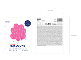 Strong Balloons 30cm, Pastel Hot Pink (1 pkt / 10 pc.)