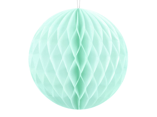 Honeycomb Ball, light mint, 10cm