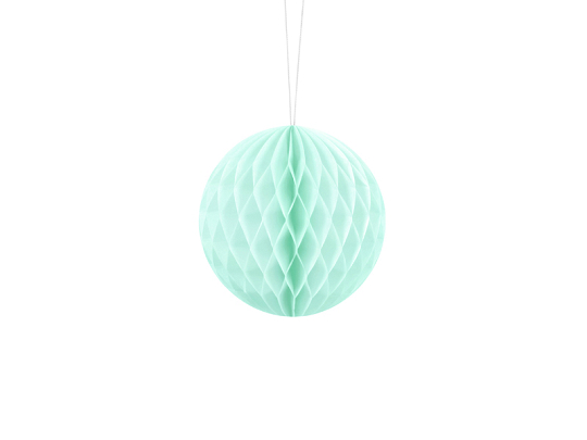 Honeycomb Ball, light mint, 10cm