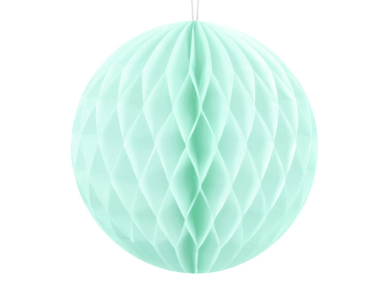 Honeycomb Ball, light mint, 10cm