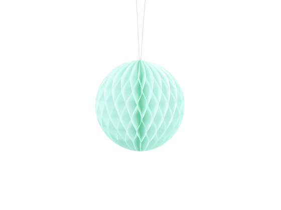 Honeycomb Ball, light mint, 10cm