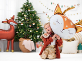 Foil Balloon Deer, 73x64cm, mix