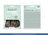 Eco Balloons 26cm metallic, brown (1 pkt / 10 pc.)