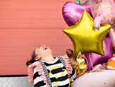 Foil balloon Star, 70cm, gold