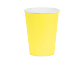 Paper Cups, yellow, 250ml (1 pkt / 6 pc.)