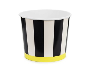 Snack Buckets Stripes, 14 cm, mix (1 pkt / 2 pc.)