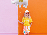 Foil Balloon Elephant, 83x58 cm, mix