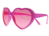 Glasses Hearts, pink