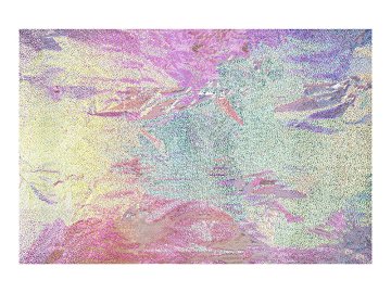 Foil tablecloth, 137x183 cm, holographic