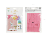 Party curtain, light pink, 100x200cm