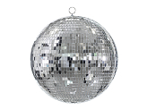 Disco mirror ball, silver, 40 cm