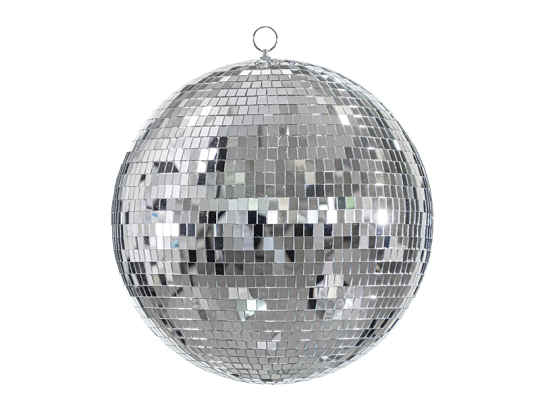 Disco mirror ball, silver, 40 cm