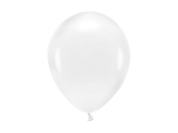 Eco Balloons 26cm, crystal clear (1 pkt / 10 pc.)