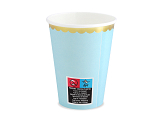 Cups, light blue, 220ml (1 pkt / 6 pc.)