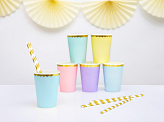 Cups, light blue, 220ml (1 pkt / 6 pc.)