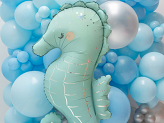 Balloons Strong 43cm, Metallic Silver Snow (1 pkt / 25 pc.)