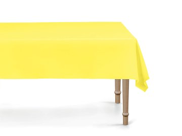 Tablecloth, 137x183 cm, yellow