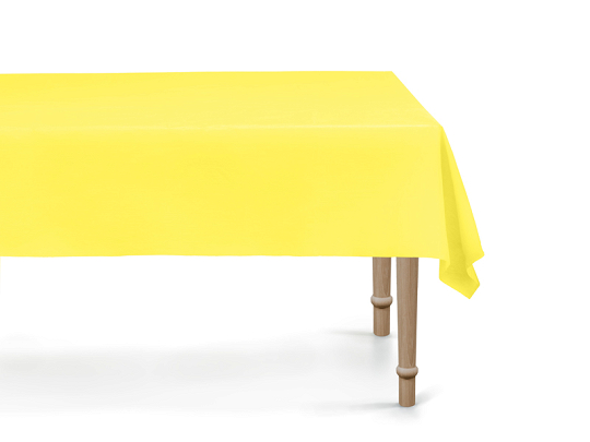 Tablecloth, 137x183 cm, yellow