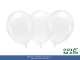 Eco Balloons 26cm, crystal clear (1 pkt / 100 pc.)