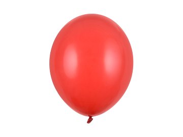 Strong Balloons 30cm, Pastel Poppy Red (1 pkt / 10 pc.)