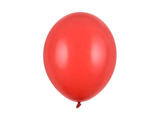 Strong Balloons 30cm, Pastel Poppy Red (1 pkt / 10 pc.)