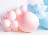 Round Balloon 60cm, Pastel Pale Pink