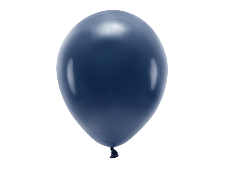 Eco Balloons 30 cm pastel, d. navy blue (1 pkt / 100 pc.)