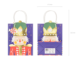 Gift bag Nutcracker, mix, 18x25x10.5cm