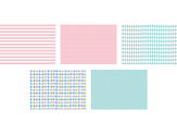 Wrapping paper, mix, 68.5x100cm (1 pkt / 50 pc.)