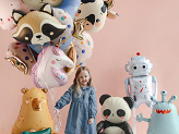 Foil balloon Panda, 68x72 cm, mix