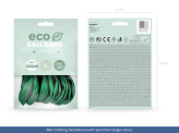 Eco Balloons 30cm metallic, green (1 pkt / 10 pc.)